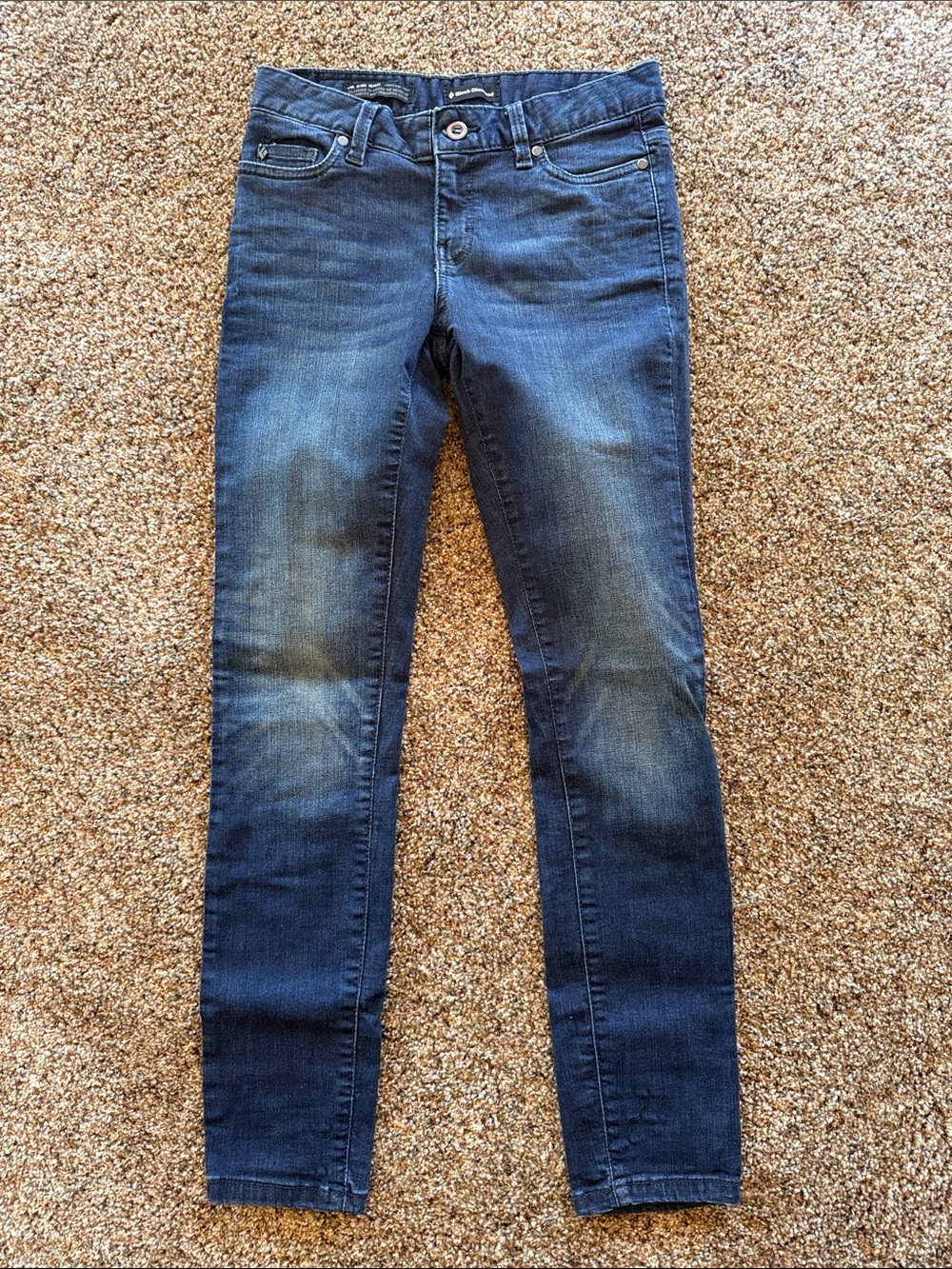 Black Diamond Women's Forged Denim Medium Indigo Blue Skinny stretchy Jeans